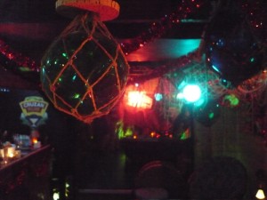 float and back wall